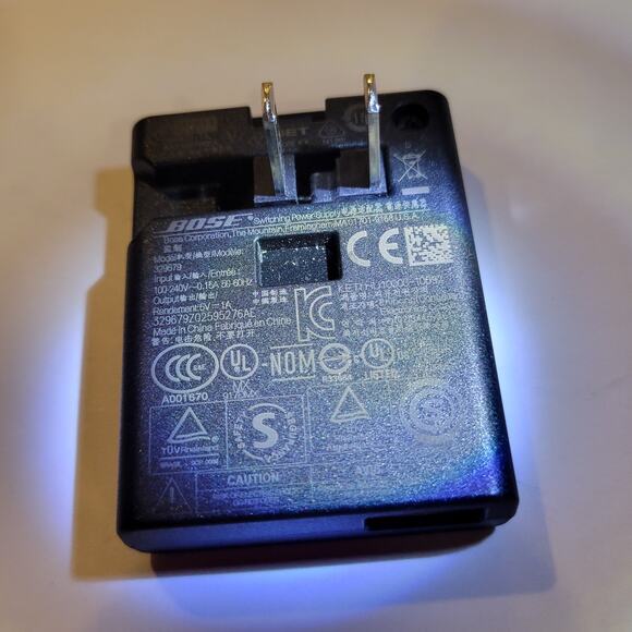 Bose 329679 5V 1A Bluetooth USB Headphone Wall AC Power Adapter - Picture 5 of 6